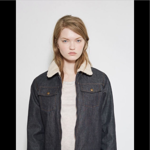 apc brandy denim jacket